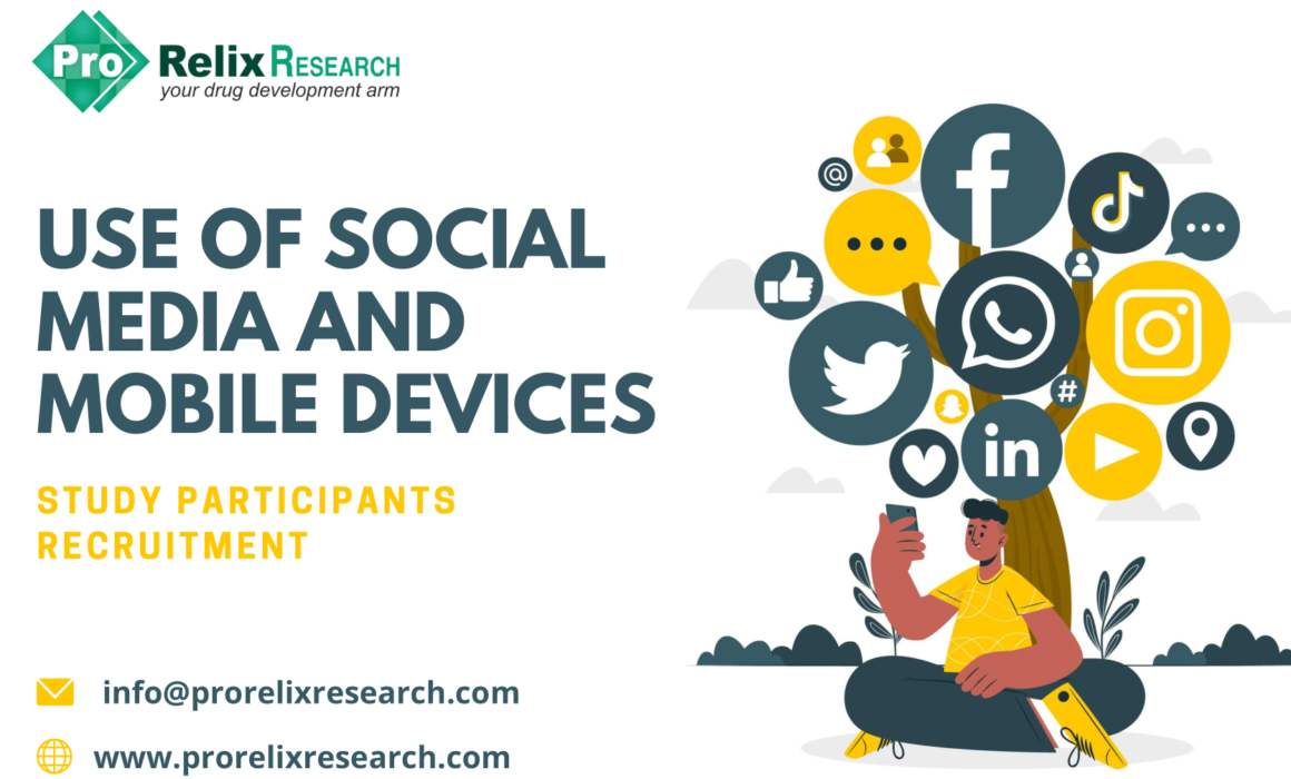 Use of Social Media and Mobile Devices - Study Participants Recruitment