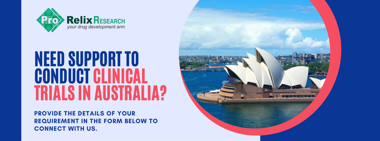 Need Support to conduct clinical trials in australia