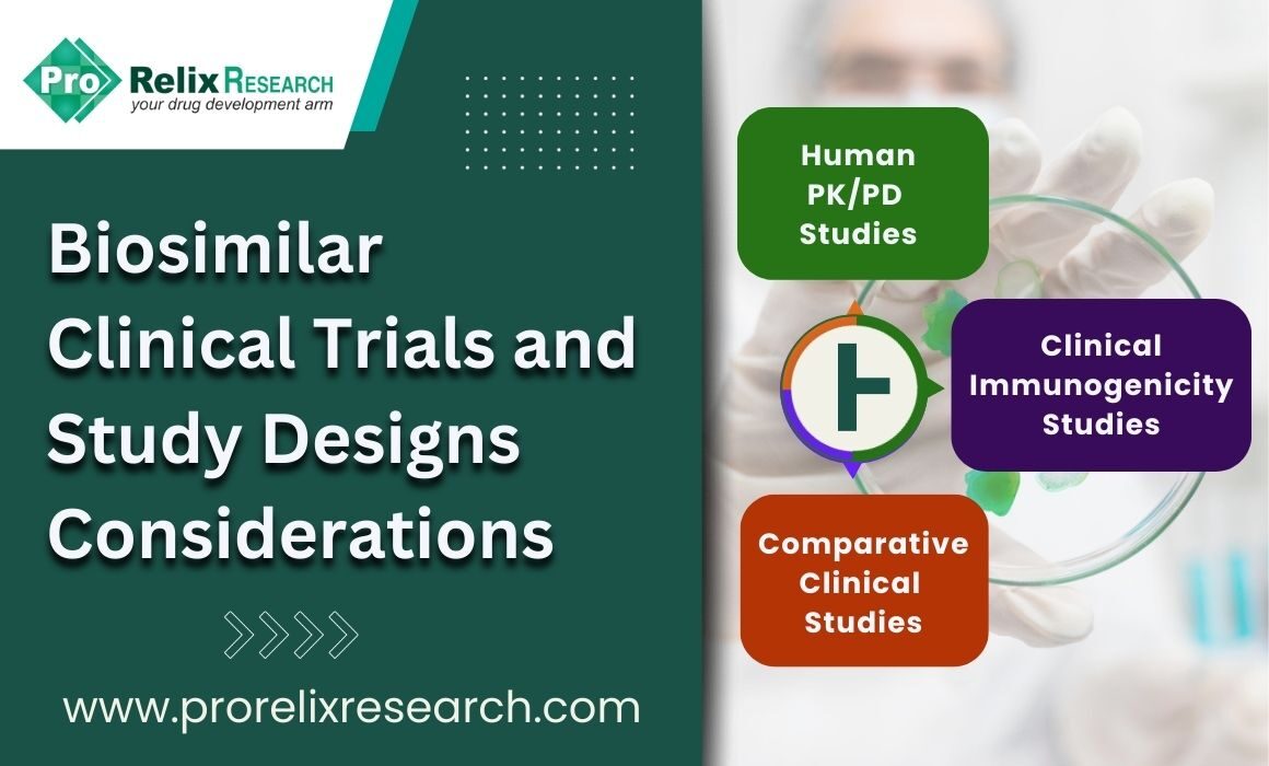 Biosimilar clinical trials and study designs’ considerations