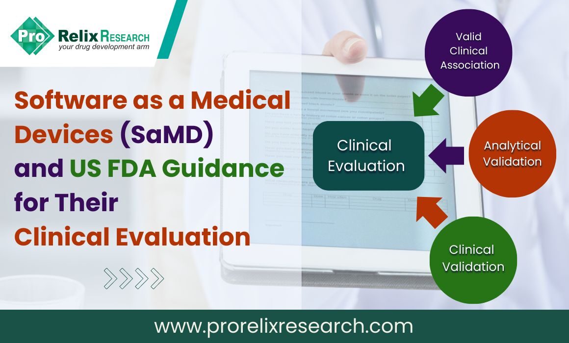 Software as a Medical Devices (SaMD) and US FDA guidance for their clinical evaluation