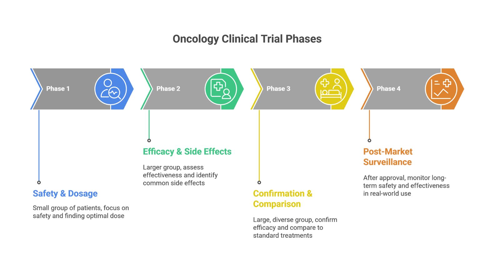 oncology clinical trials phases