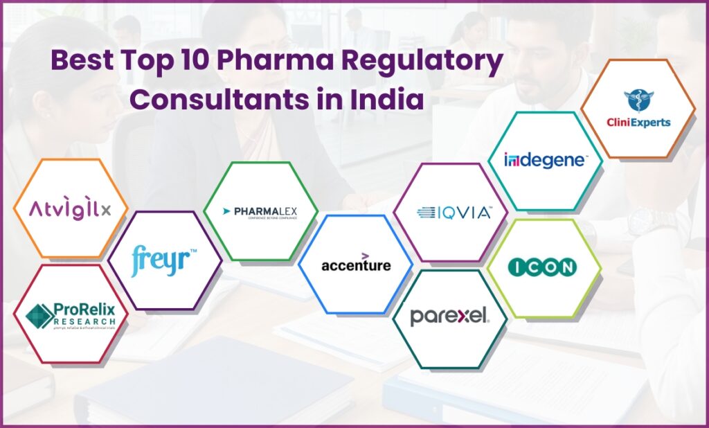 we compare the best top 10 pharma regulatory consultants in India